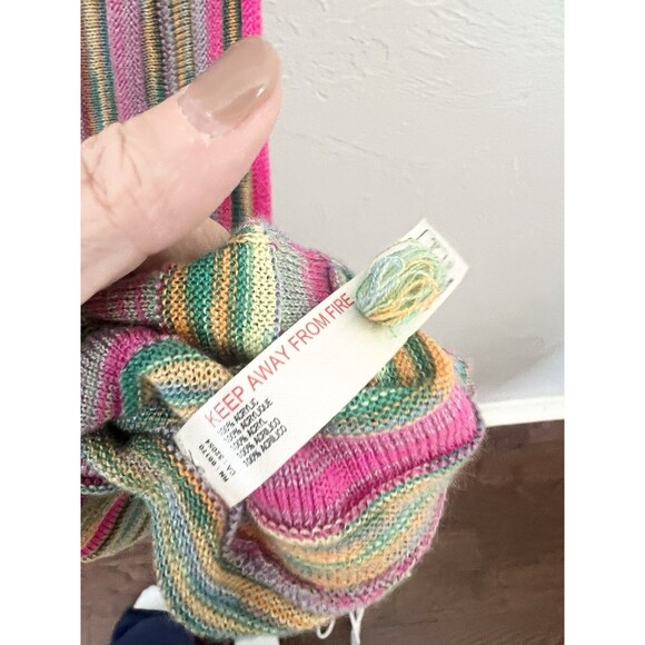 Daily Practice by Anthropologie Ribbed Sweater Mini Dress NWOT Size Medium Pink - Picture 9 of 11